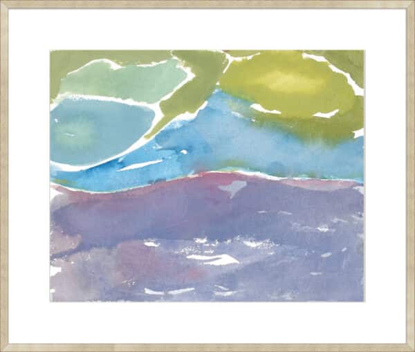 Abstract Landscape IV - 5cm White