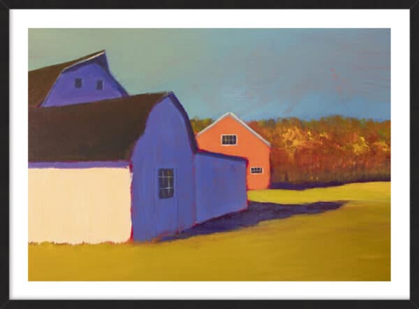 Farm Barn VII - 5cm White Border - Image 2