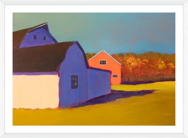 Farm Barn VII - 5cm White Border - Image 3