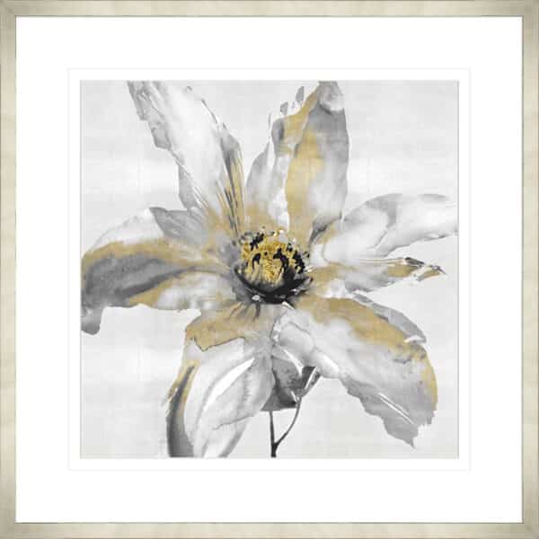 Gold Hearted Flower - 10cm Mount Board - Image 8