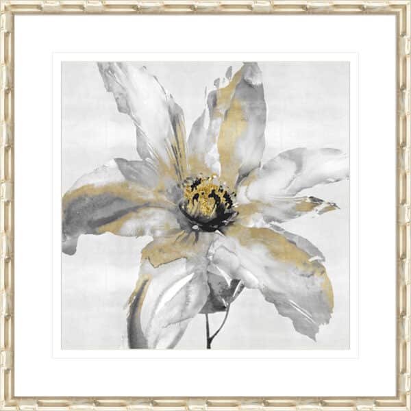 Gold Hearted Flower - 10cm Mount Board - Image 5