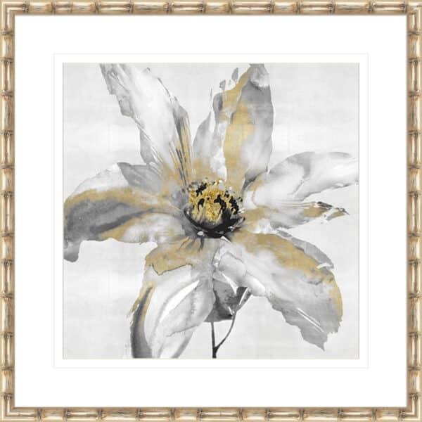 Gold Hearted Flower - 10cm Mount Board - Image 6