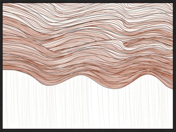 Rippled Lines - Movement - Canvas - Image 2