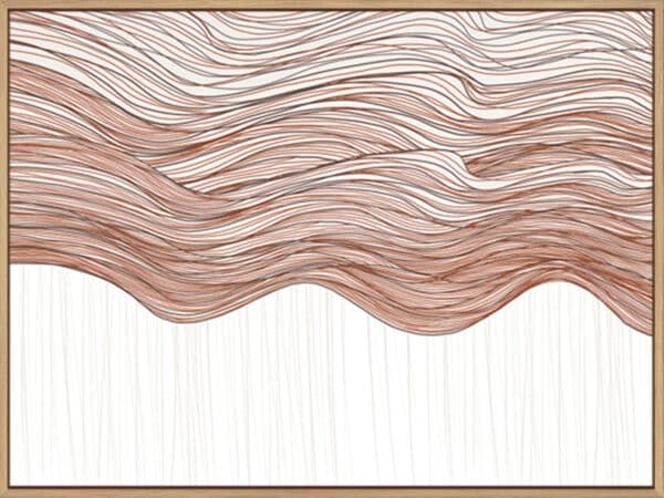 Rippled Lines - Movement - Canvas - Image 4