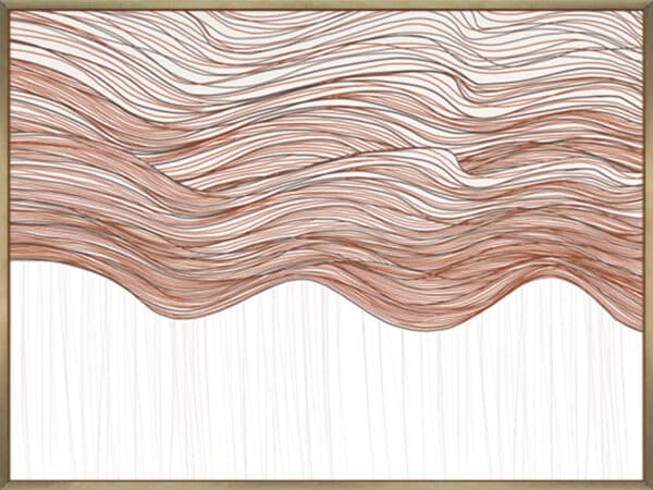 Rippled Lines - Movement - Canvas - Image 3