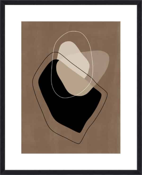 Neutral Composition Artwork - 10cm Mount Board - Image 6