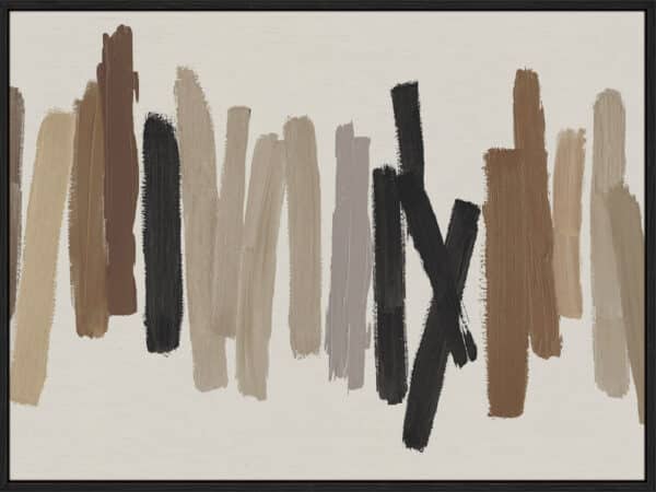 Strokes in Brown I - Canvas - Image 5