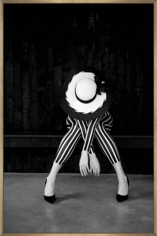 Striped Pose - Canvas - Image 3