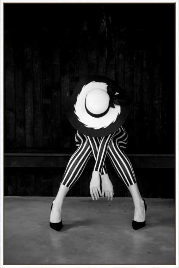 Striped Pose - Canvas - Image 2